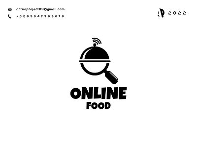 Online Food Logo Combinations awesome branding design double elegant graphic design icon illustration logo meaning negativespace simple