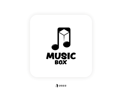 Music Box Logo Combinations awesome branding combination design double meaning graphic design icon illustration logo ui ux vector