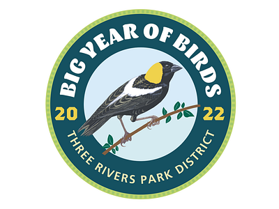 Big Year of Birds logo and patch