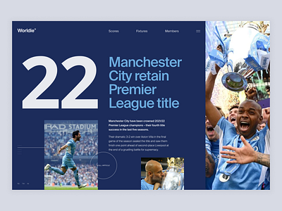 Football news website design figma typography ui user experience user interface ux web website