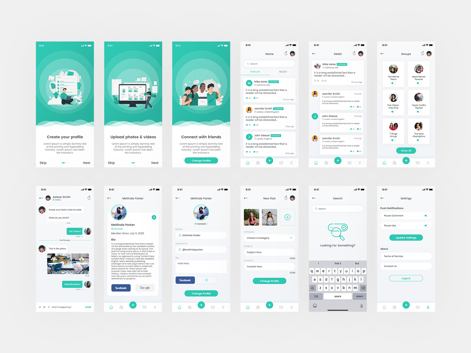 Team App... by Mansi Patel on Dribbble