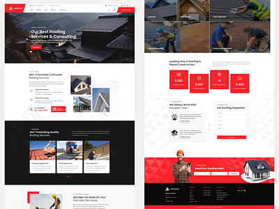 Roofing Services Website