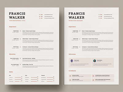 Free Resume CV branding branding identity clean resume cover letter creative resume cv curriculum vitae cv cv resume design diy free cv free resume graphic design job resume job search resume resume cv simple resume ui word cv