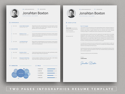 Infographic Resume CV Template