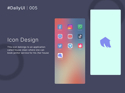 App icon #DailyUI app dailyui figma illustration ui