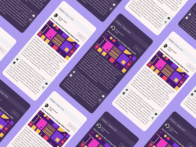 blog posts figma screens ui