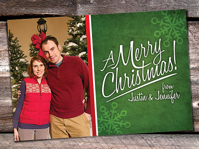 Family Christmas Postcard 2013