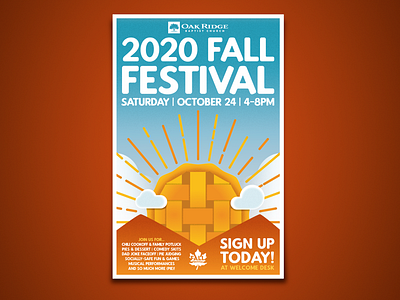 2020 Fall Festival Poster Design