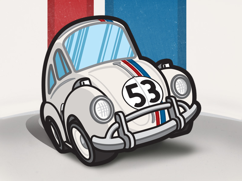 herbie the love bug cartoon