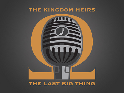 The Last Big Thing Shirt Design - Kingdom Heirs - Dollywood band design drawing gold gospel graphic grey logo musician shirt theme park