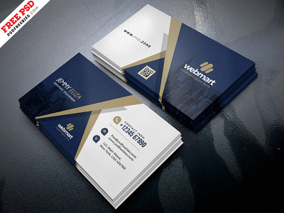 Classic Style Business Card Template PSD