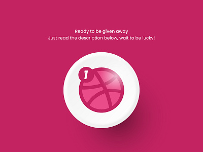 1 Dribbble invitation is waiting for you!! dribbble invite invitation