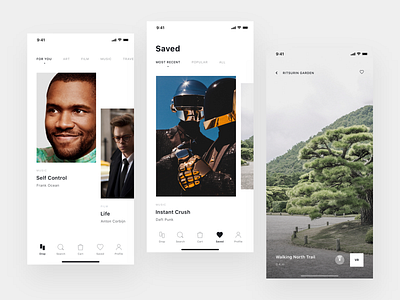 Shepherd app ar clean concept design interface invision invision studio ios iphone iphone x minimal mobile shopping travel typography ui user interface ux vr