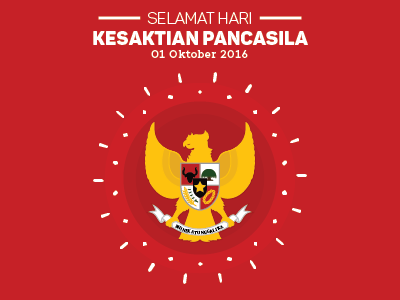 Selamat Hari Kesaktian Pancasila