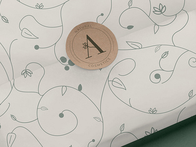 Wrapping Paper / Packaging Design | Amade (Natural Cosmetics)