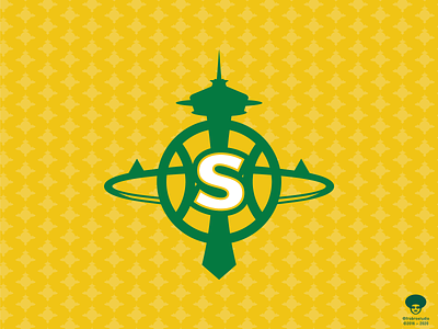Seattle SuperSonics - Redux basketball basketball logo branding design logo nba seattle sports vector