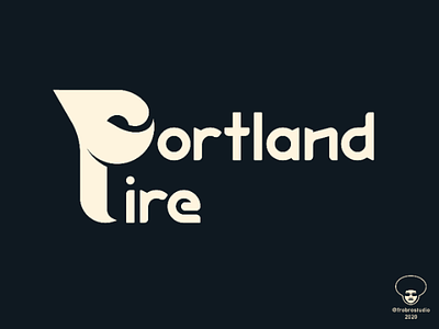 Portland Fire (WIP) basketball design graphic designnba logo monogram sports wnba women