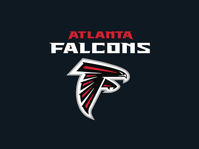 Atlanta Falcons Logo Redux branding design font logo nfl nfl design sports type wordmark