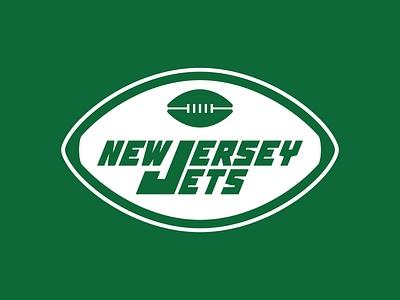 New Jersey Jets Logo branding design font football graphic design logo new jersey new york nfl nfl design sports type typeface typography vector