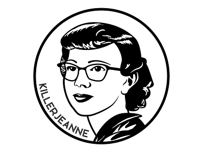 Killerjeanne Logo branding design fashion illustration logo vector