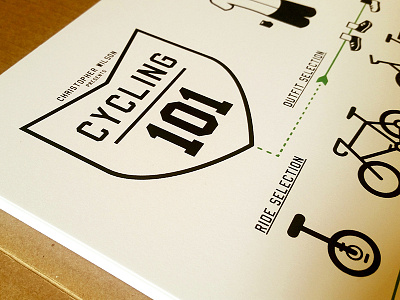 Cycling 101 - Detail Shots bicycle bike cycling design equipment icons illustration pedal car sign tricycle unicycle