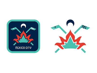 Mexico City Hockey - Alternate Logo