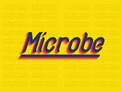Microbe Typeface - WIP logo type font lettering
