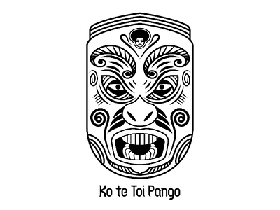 Tūmatauenga Mask maori new zealand mask