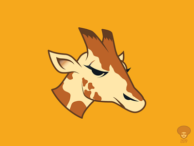 Giraffe Logo logo design animal