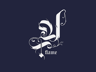 flame | lahab لهب abstract branding calligraphy clever flame icon lahab line logo mark minimal vector