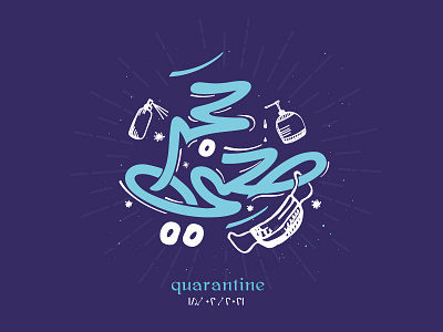 quarantine | إشراقات arabic calligraphy arabic typography calligraphy clever design icon line mark minimal typography