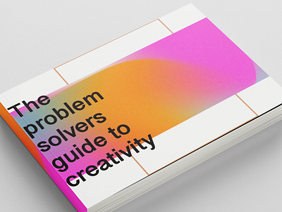 THE PROBLEM SOLVERS GUIDE TO CREATIVITY booklet creative writing design illustrator indesign zine
