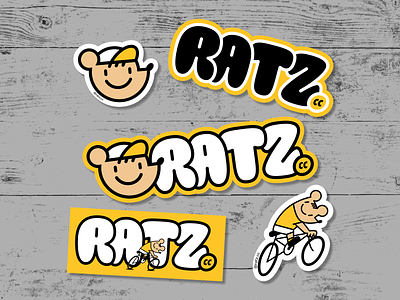 Ratz.CC Sticker Pack bici bicicleta bicycle bike ciclismo cobi cycling rat rata