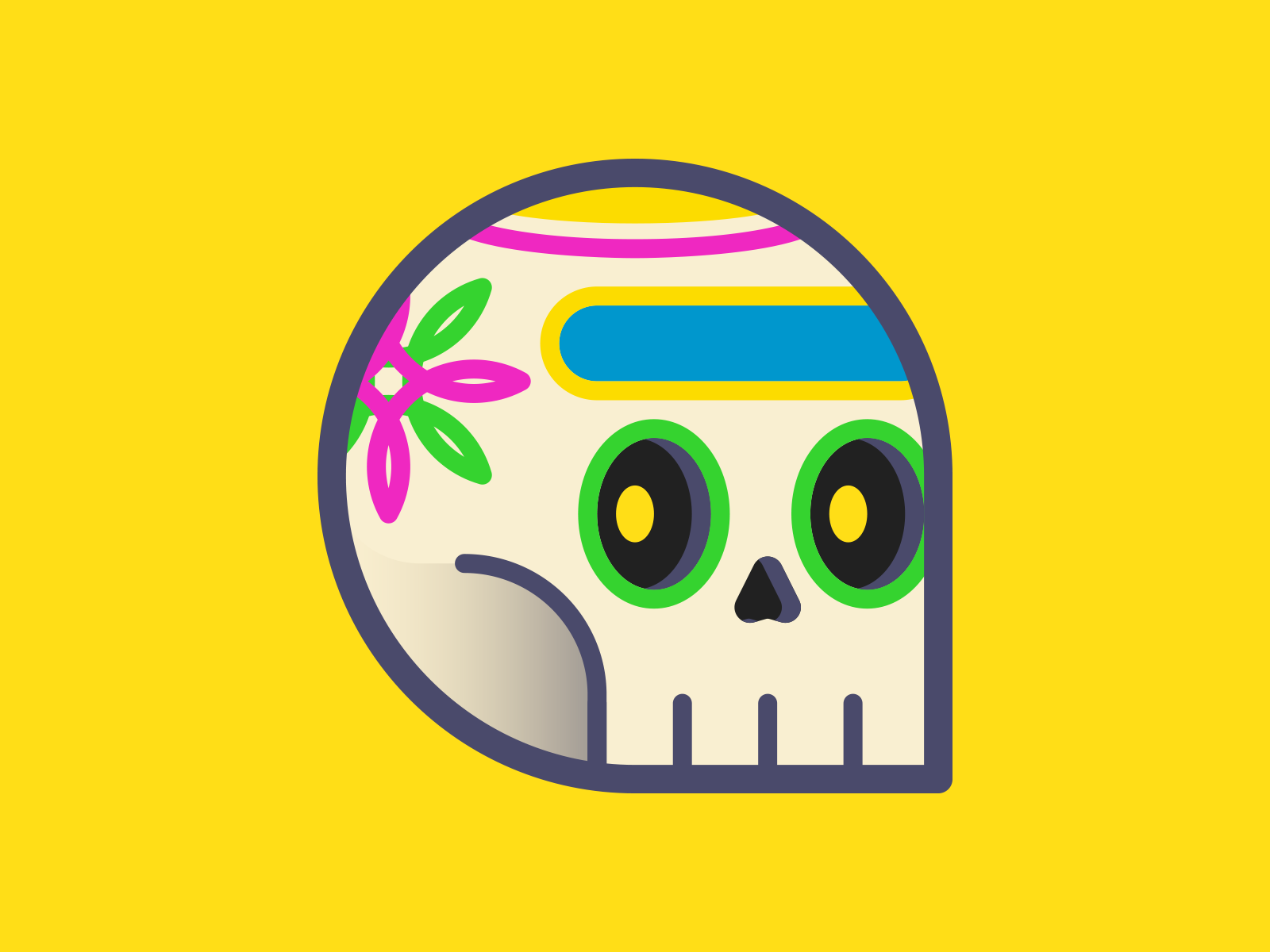 Calavera by César Castro on Dribbble