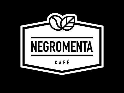 Negromenta Café branding café coffee logo