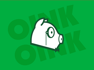 Oink Oink: Dirty Rotten Filthy Stinking Rich cerdo logo pig