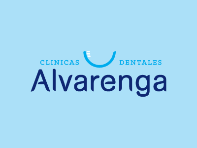 Dentist logo alvarenga dental clinic dentist force connection logo mark smile toothbrush