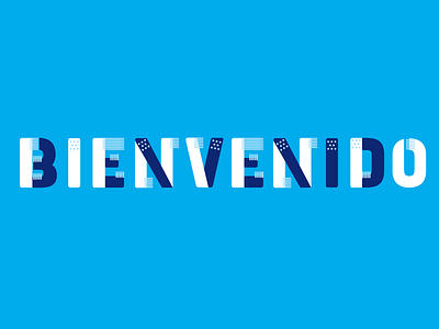 Bienvenido alvarenga bienvenido dentist dentistry experimental toothbrush typography welcome