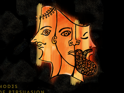 Modes of Persuasion album cover greek illustration