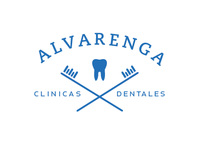 Clinica alvarenga business clinica dentist family logo mark orthodontist. salvador tradition