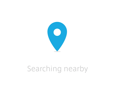 Searching nearby loader animation animation around me bounce loader nearby search