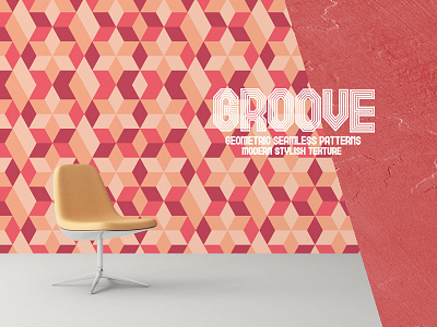 Groove Geometric Seamless Patterns 01