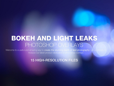 Bokeh & Light Leaks Backgrounds abstract background backgrounds blue blur blured bokeh burn elements filthy flare frimy