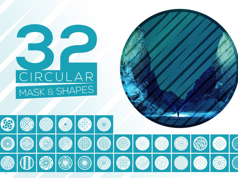 32-vector-circular-mask-shapes-by-wutip-on-dribbble