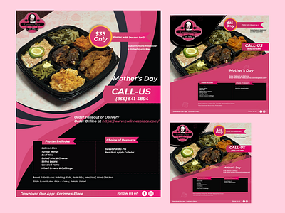 Corinn Restaurant | flyer- ad designs ad design fb post insta post restaurant ad designs restaurant flyer restaurant posts social media posts