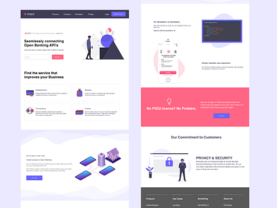 Banking services | Landing page