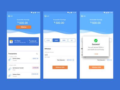 Fintech | App Ui