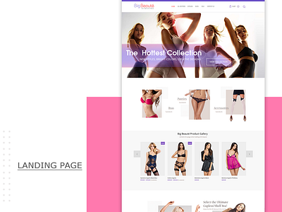 Big Beaute' landing page