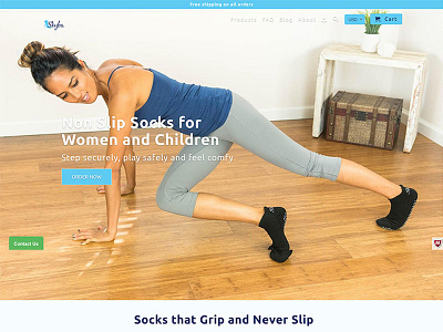 Skyba design e commerce shopify shopify expert socks ui ux web design website