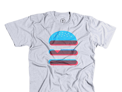 Delicious Navigation cheeseburger cotton bureau hamburger hungry menu navigation overlay t shirt ui